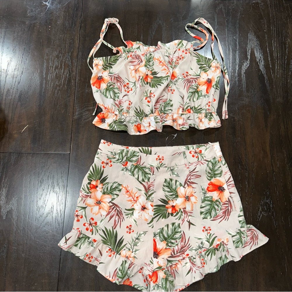 Anthropology PAPER CRANE shorts set woman’s small